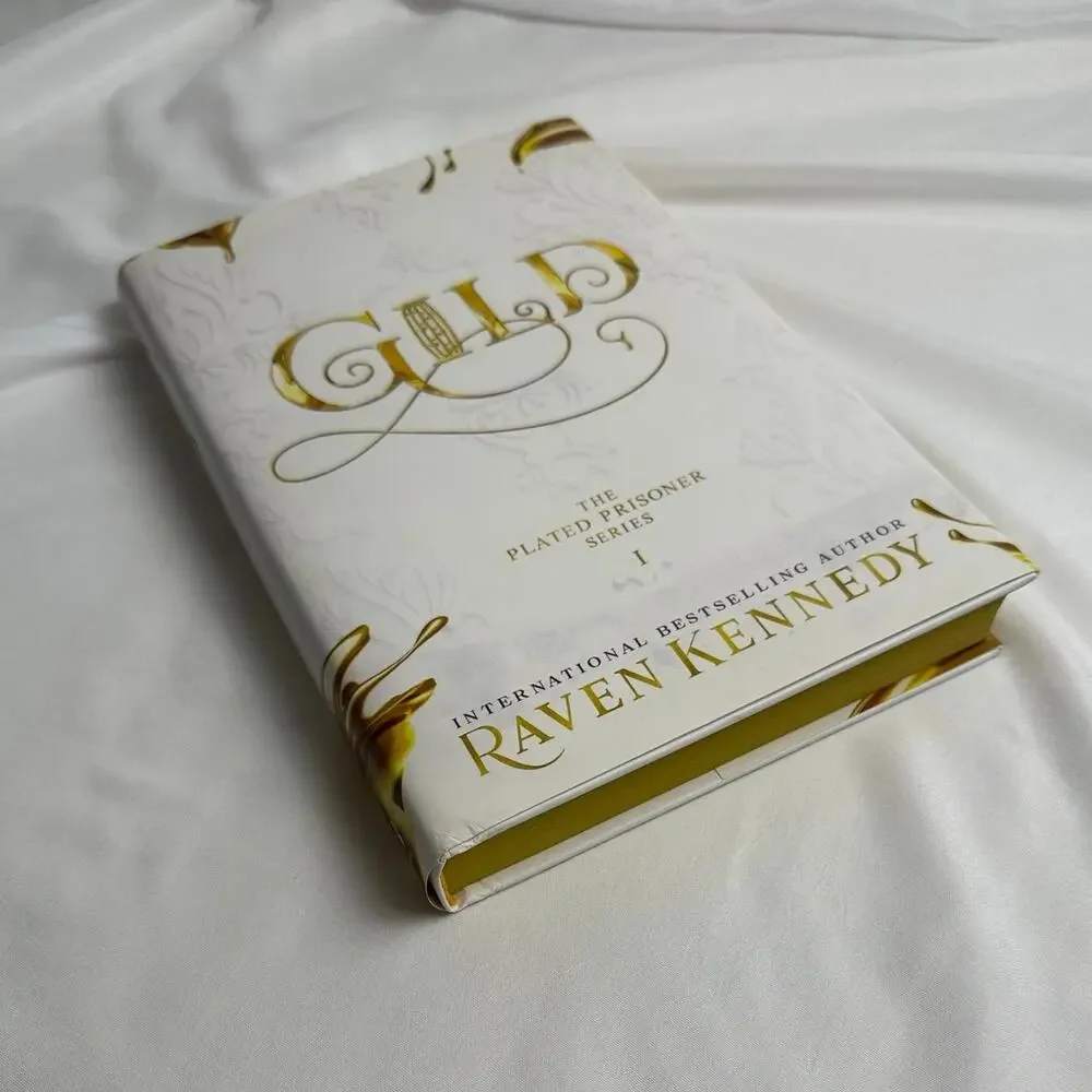 Gild Raven Kennedy Deluxe Signed Sprayed Edges Hardcover Plated Prisoner SE